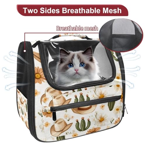 Halloween Pet Carrier Airline Approved Pet Carrier Bag Dog Carrier for Small Medium Cats Dogs Puppies Kitten - Image 95