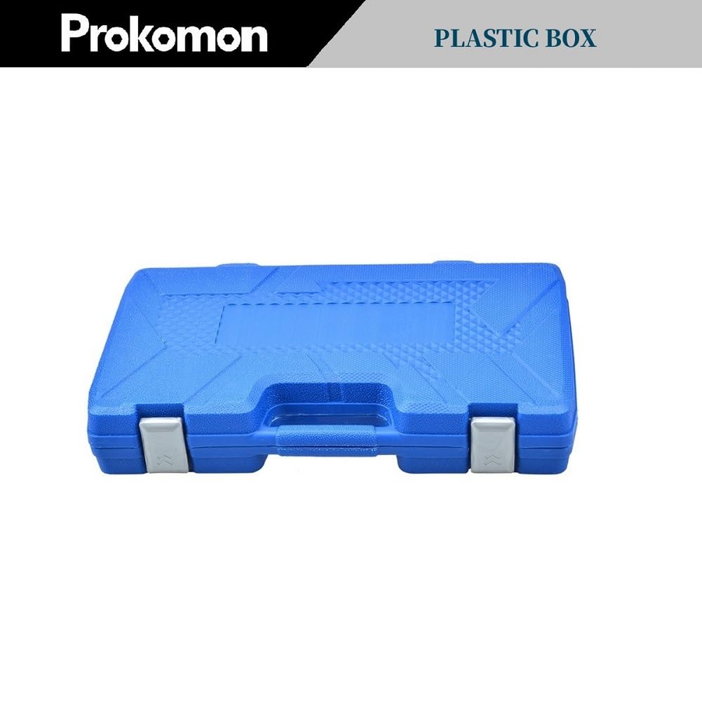 Prokomon Petrol Gasoline Engine Cylinder Compression Tester Kit with M10 M12 M14 M16 M18 - Image 6