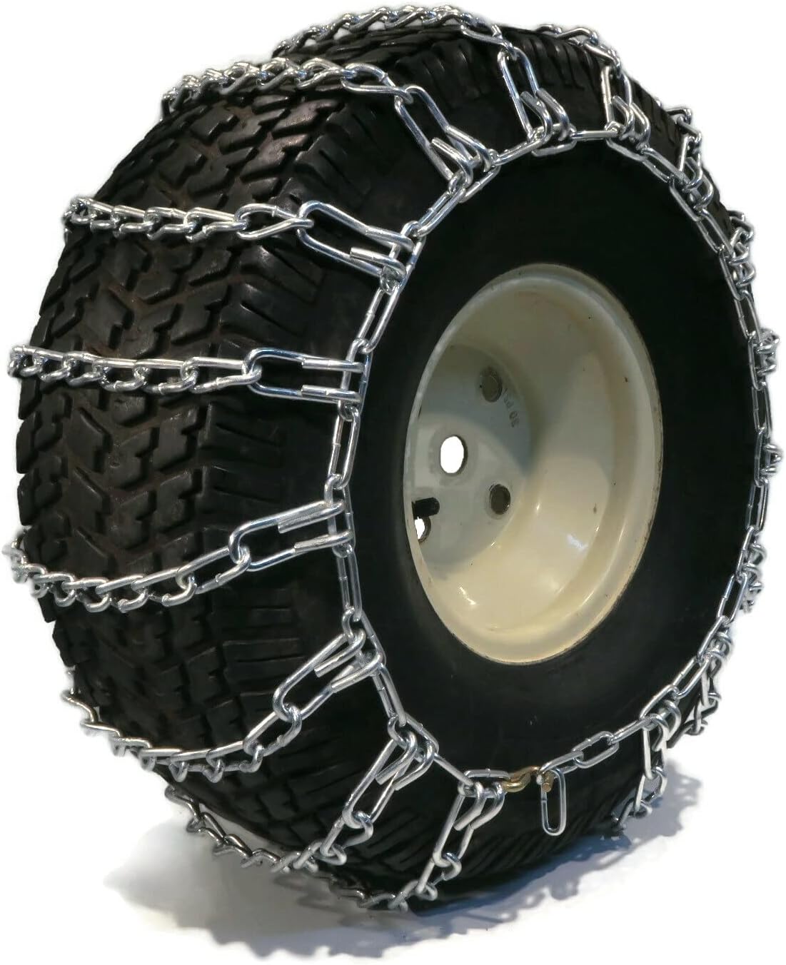 The ROP Shop Pair of 2 Link Tire Chains & Tensioners 23×10.5×12 for Snow Blowers, Lawn & Garden Tractors, Mowers & Riders, UTV, ATV, 4-Wheelers, Utility Vehicles - Image 21